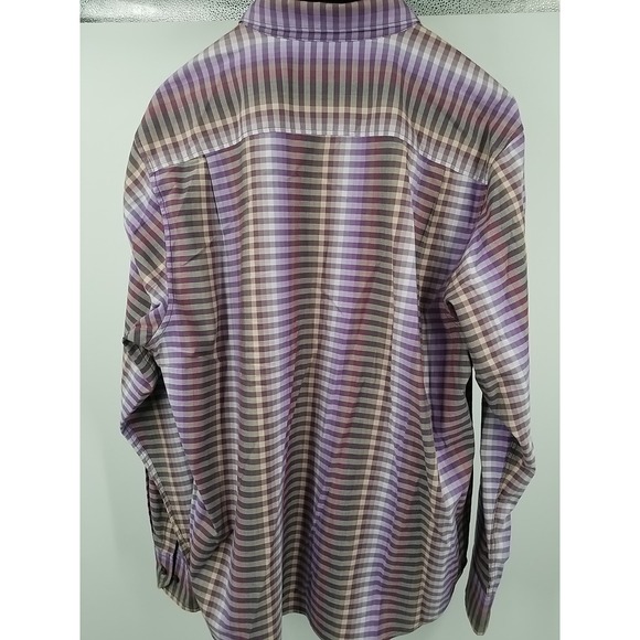 Tommy Bahama Mens Large Long Sleeve Button‎ Up Striped Shirt - Picture 7 of 7